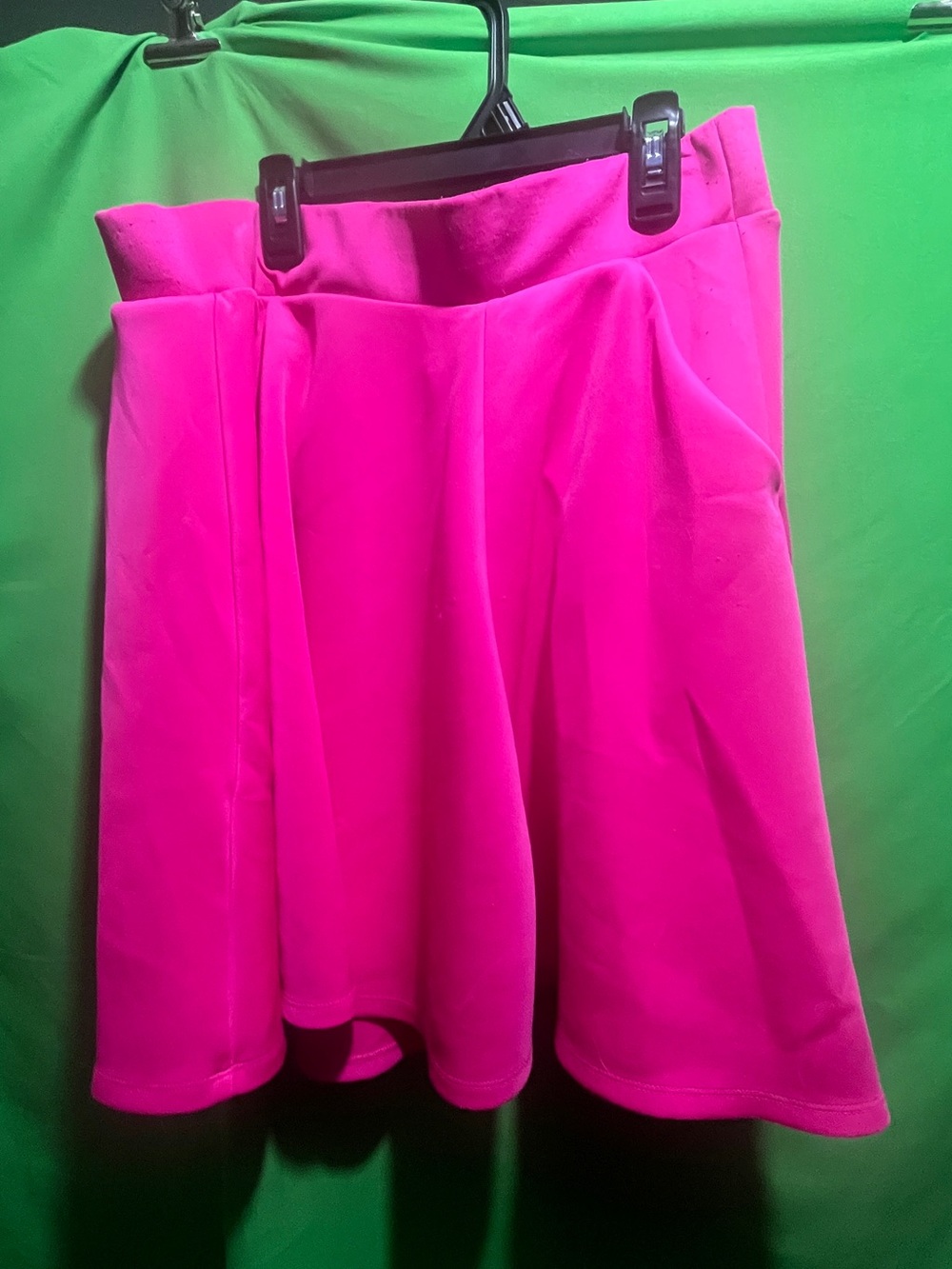 torrid Hot Pink Circle Skater Skirt